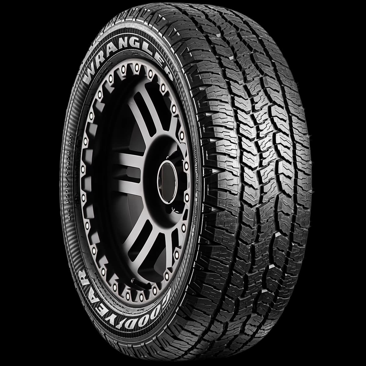 Goodyear Wrangler Trail AT 20" angled tire