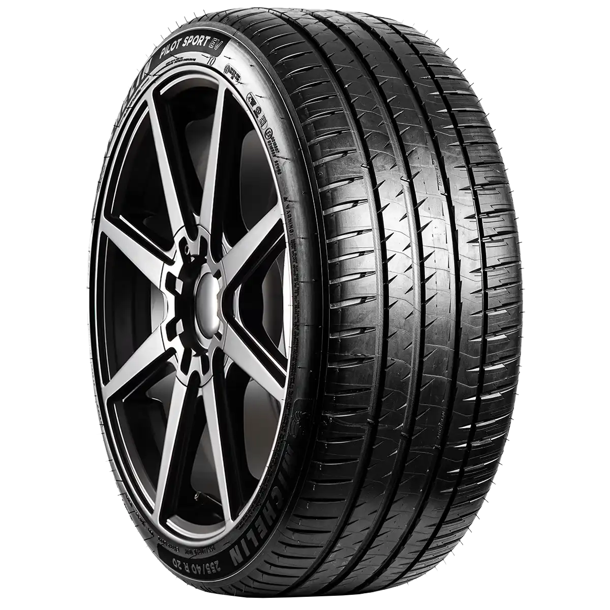 Michelin Pilot Sport EV Acoustic 20" angled tire