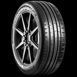Continental ExtremeContact Sport 02 17" angled tire