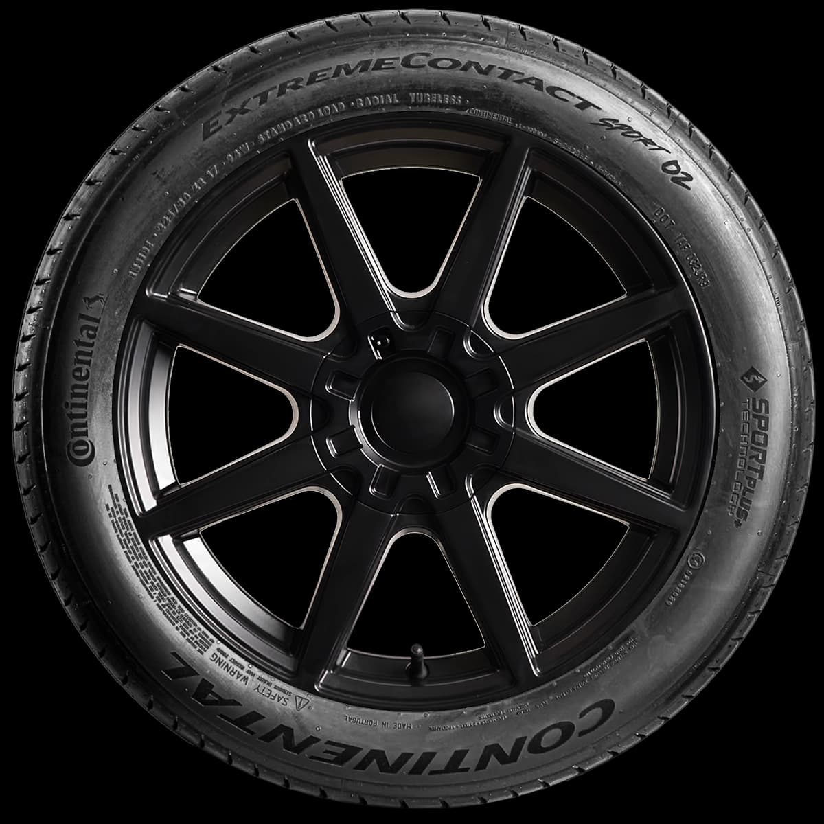 Continental ExtremeContact Sport 02 17" side tire