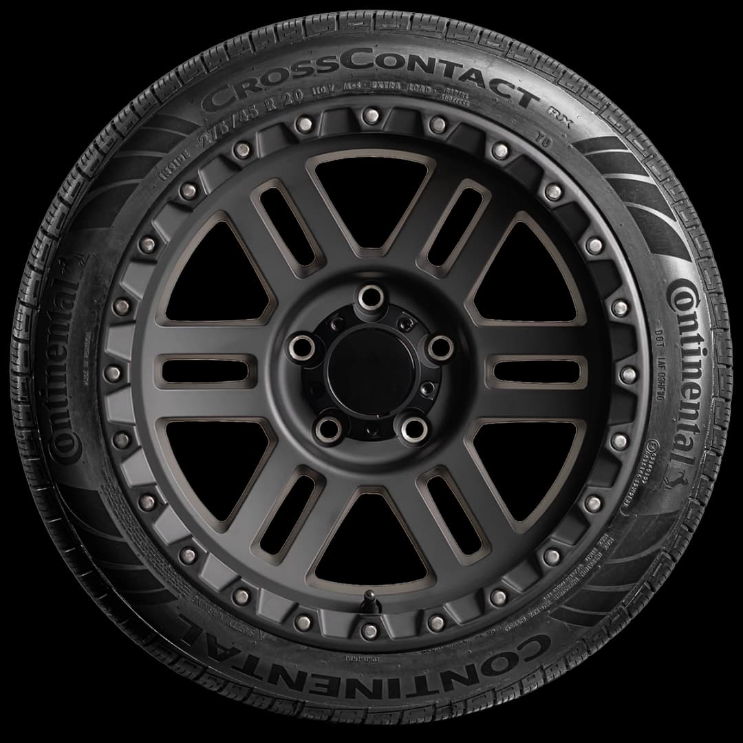 Continental CrossContact RX with Silent Tech 20" side tire