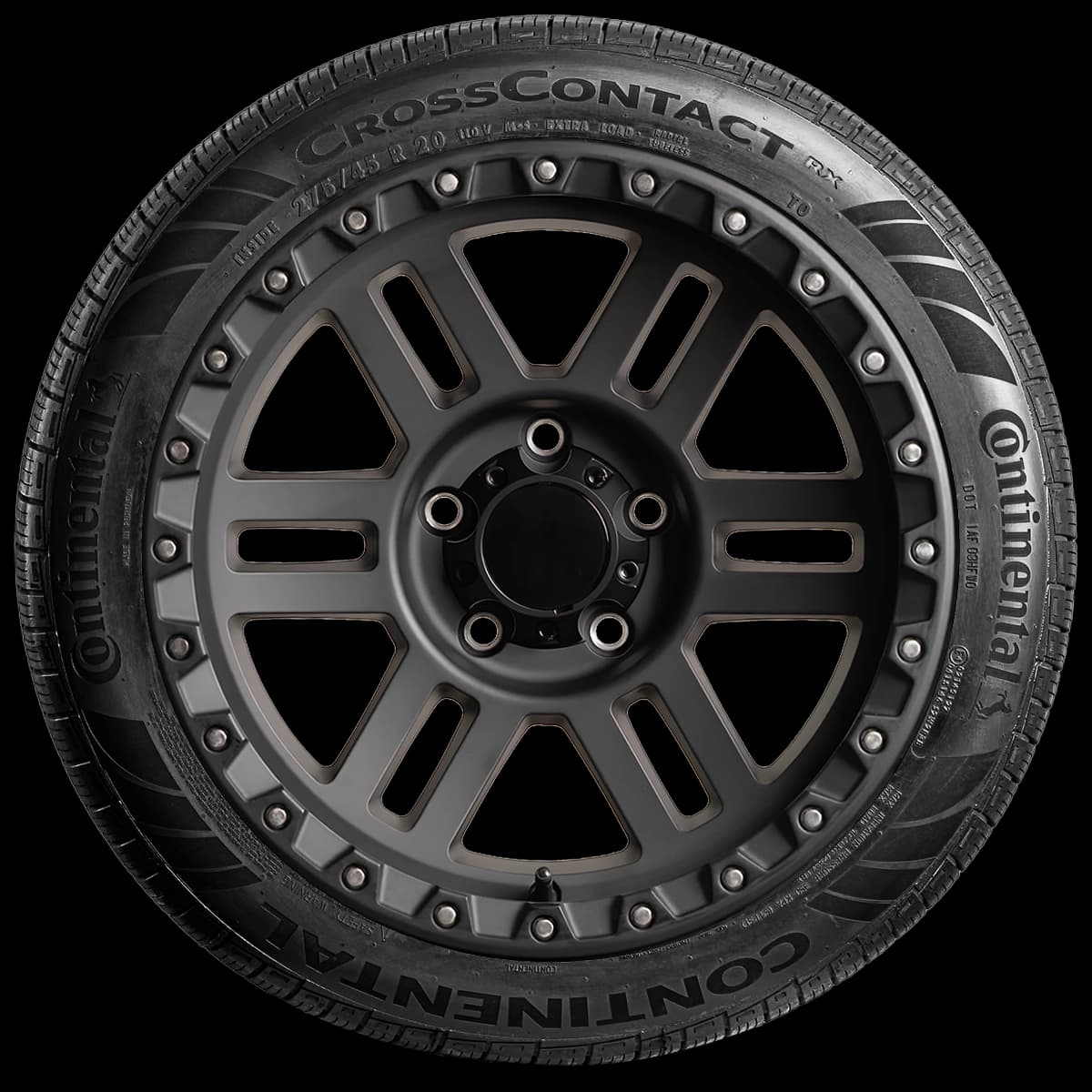 Continental CrossContact RX with Silent Tech 20" side tire