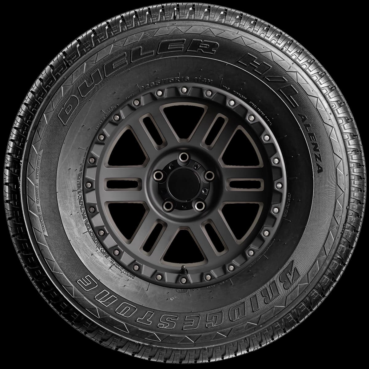 Bridgestone Dueler H/L Alenza 17" side tire