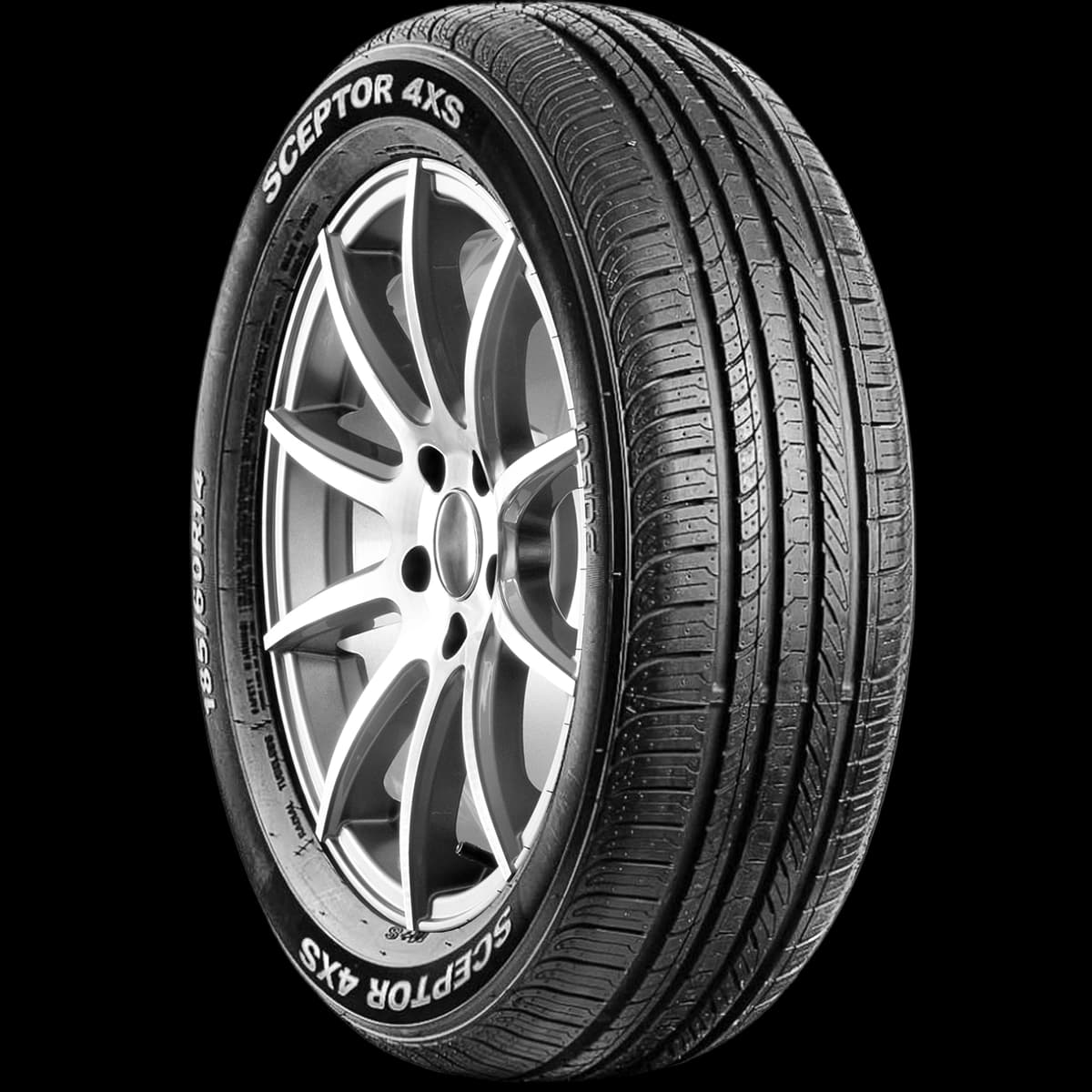 Sceptor 4XS 17" angled tire