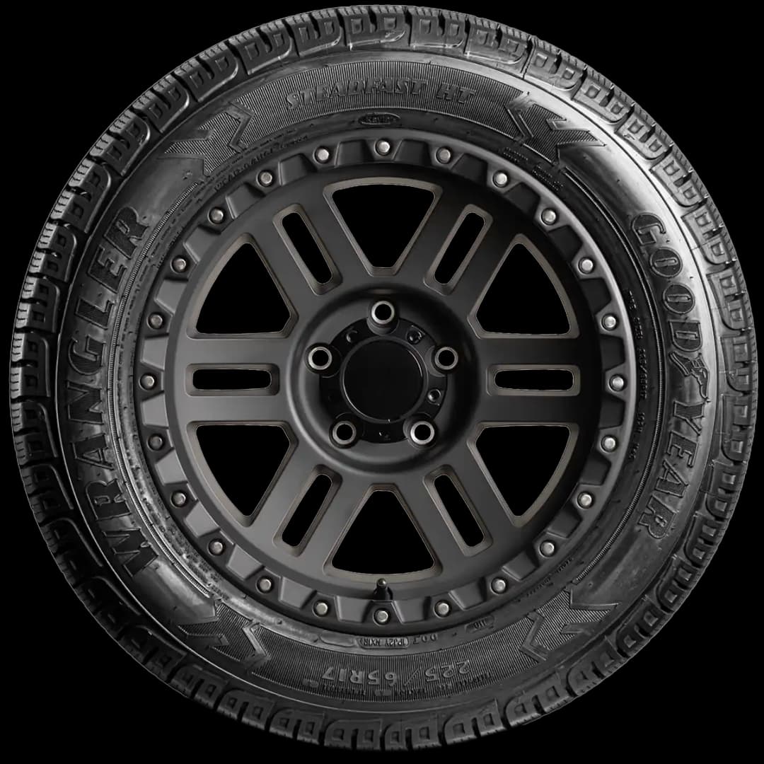Goodyear Wrangler Steadfast HT 17" side tire