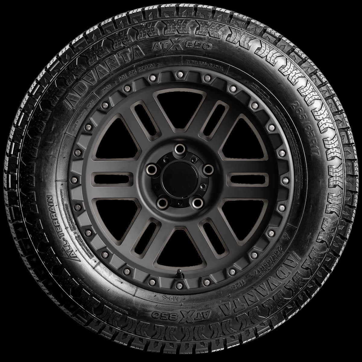 Advanta ATX-850 17" side tire