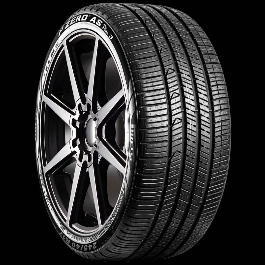 Pirelli Pzero AS Plus 3 17" angled tire