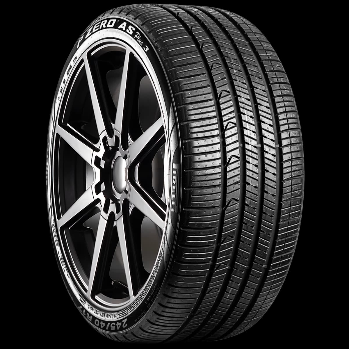 Pirelli Pzero AS Plus 3 17" angled tire