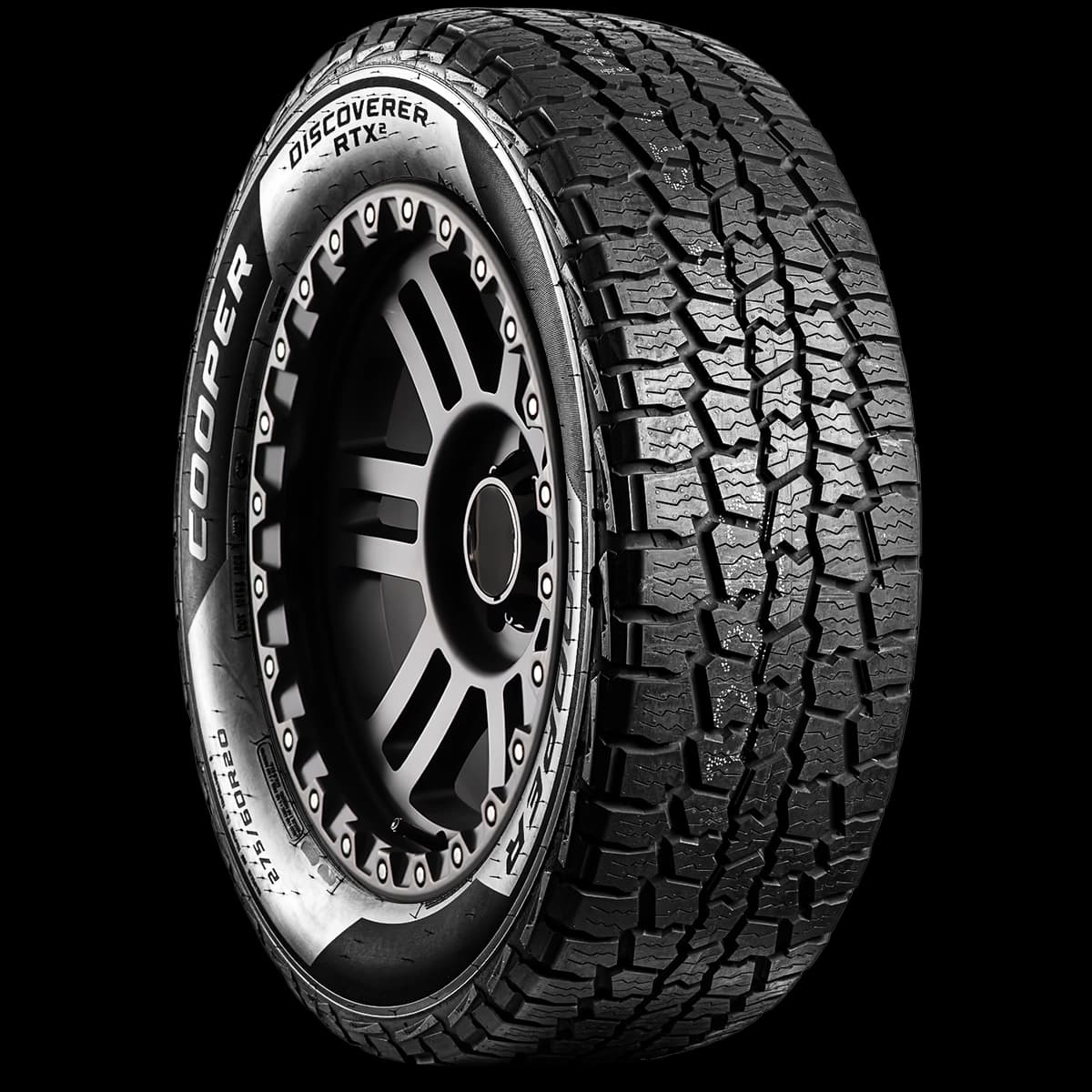 Cooper Discoverer RTX2 20" angled tire