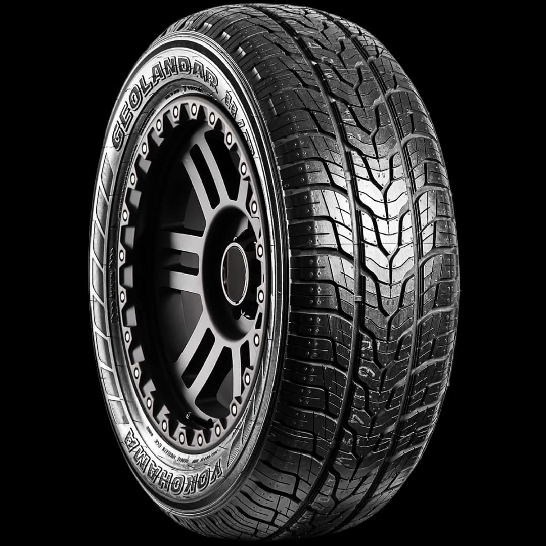 Yokohama Geolandar CV G058 17" angled tire
