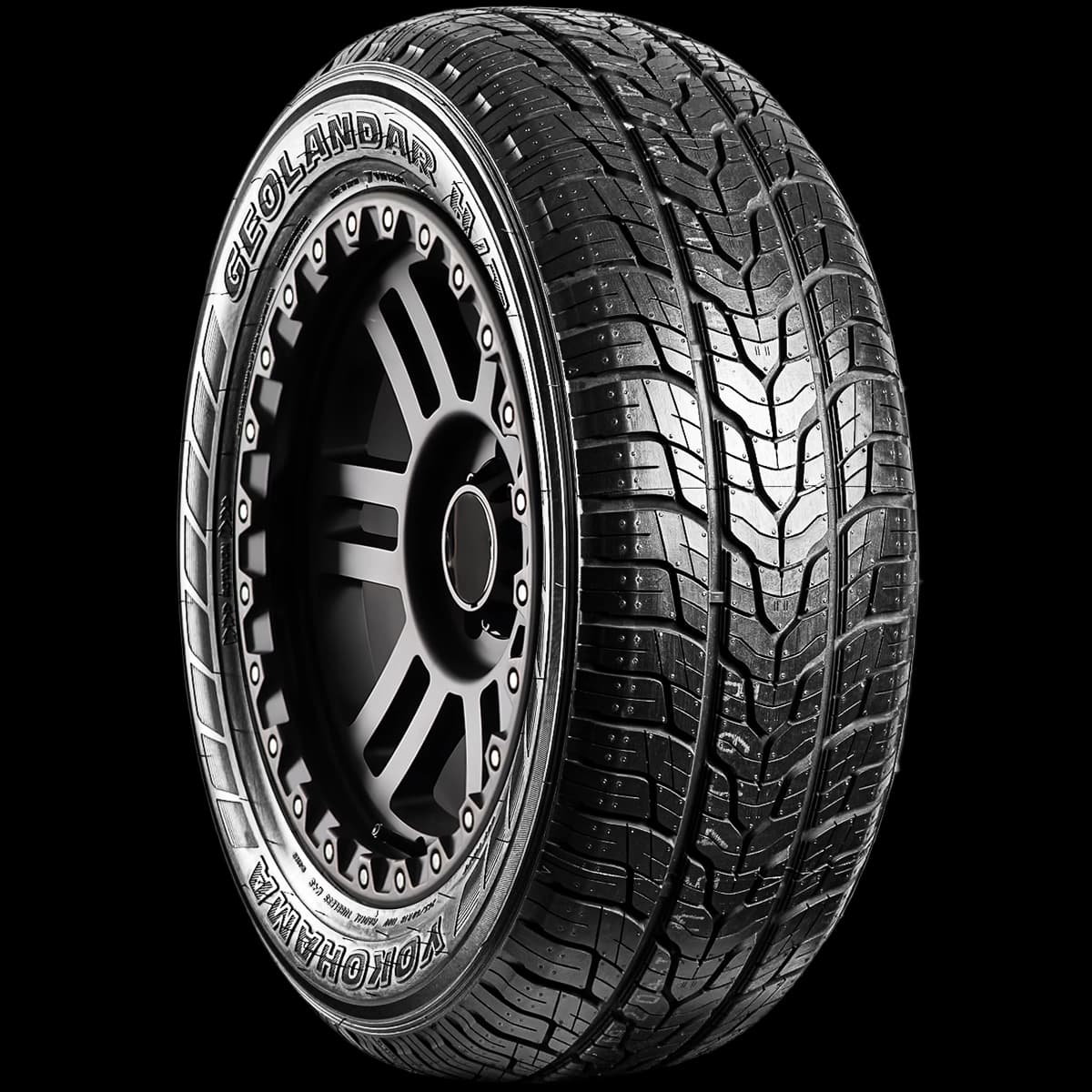 Yokohama Geolandar CV G058 17" angled tire