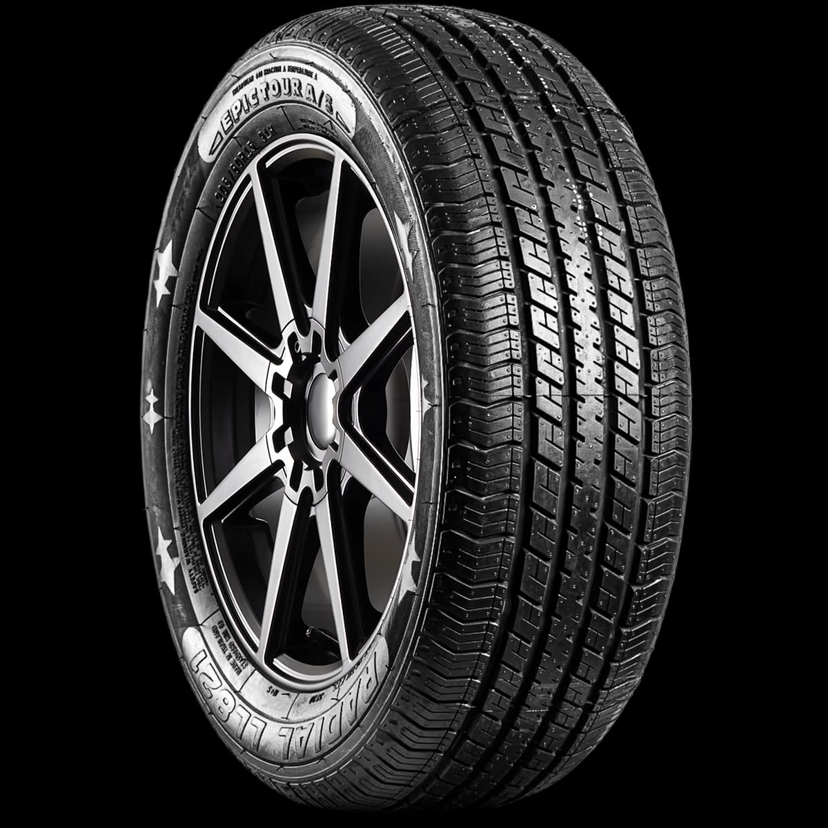 Epic Tour AS 17" angled tire