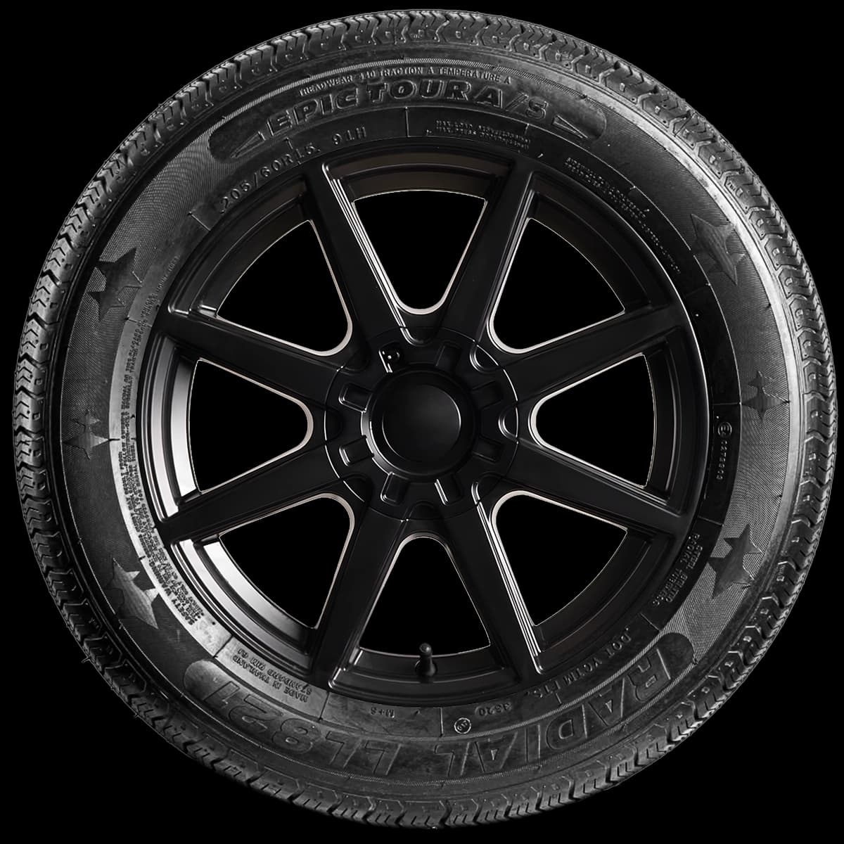 Epic Tour AS 17" side tire