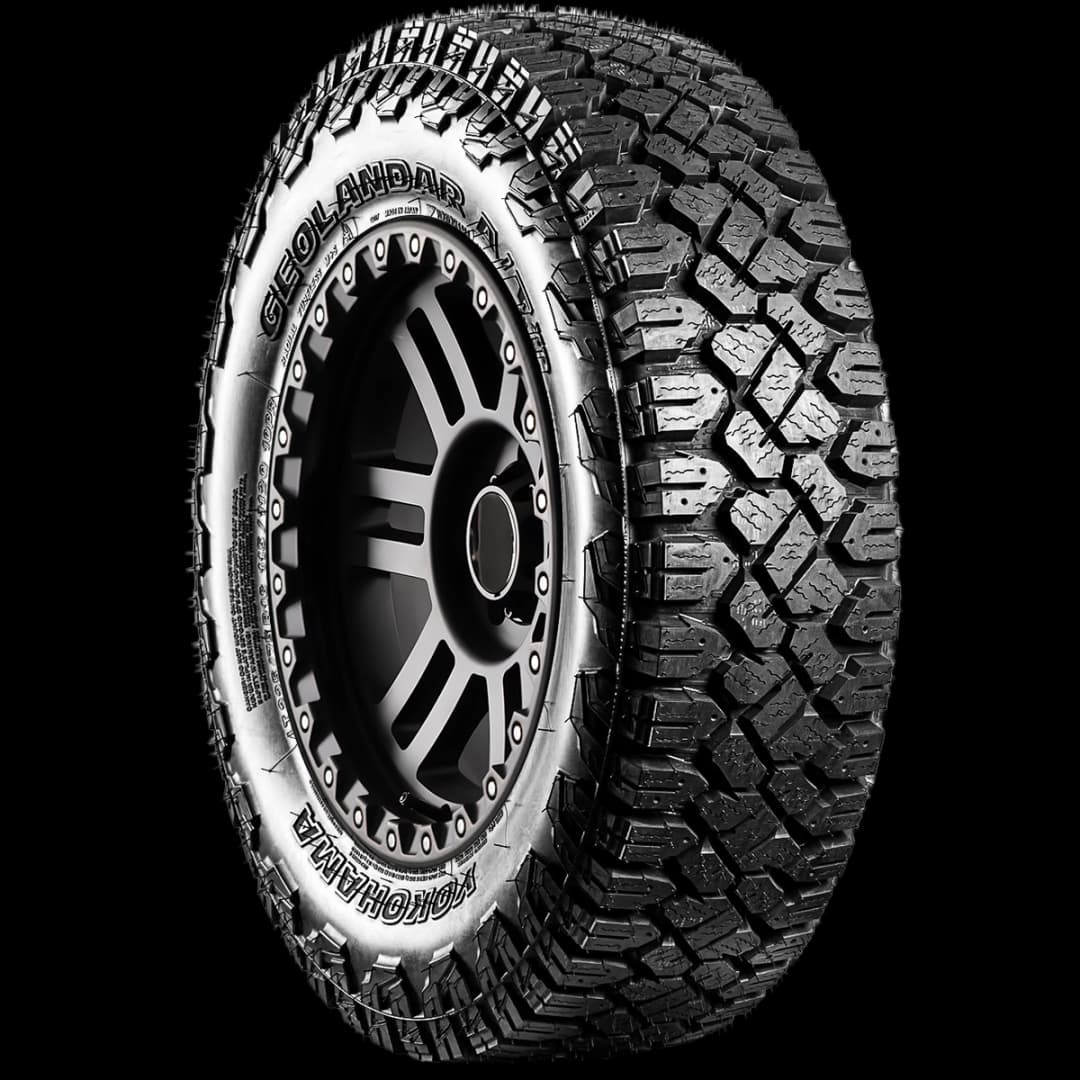 Yokohama Geolandar A/T XD 17" angled tire