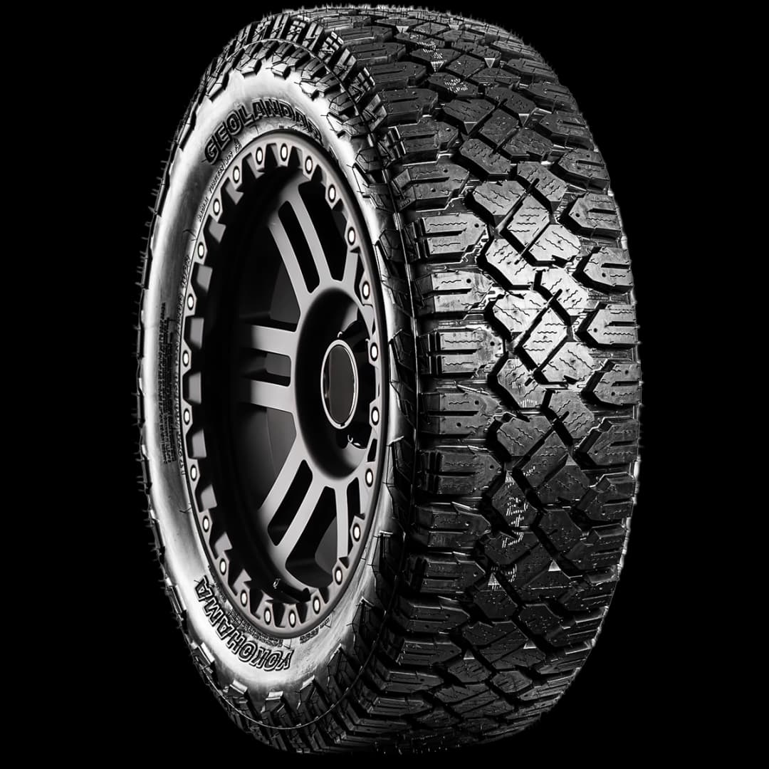 Yokohama Geolandar A/T XD 20" angled tire