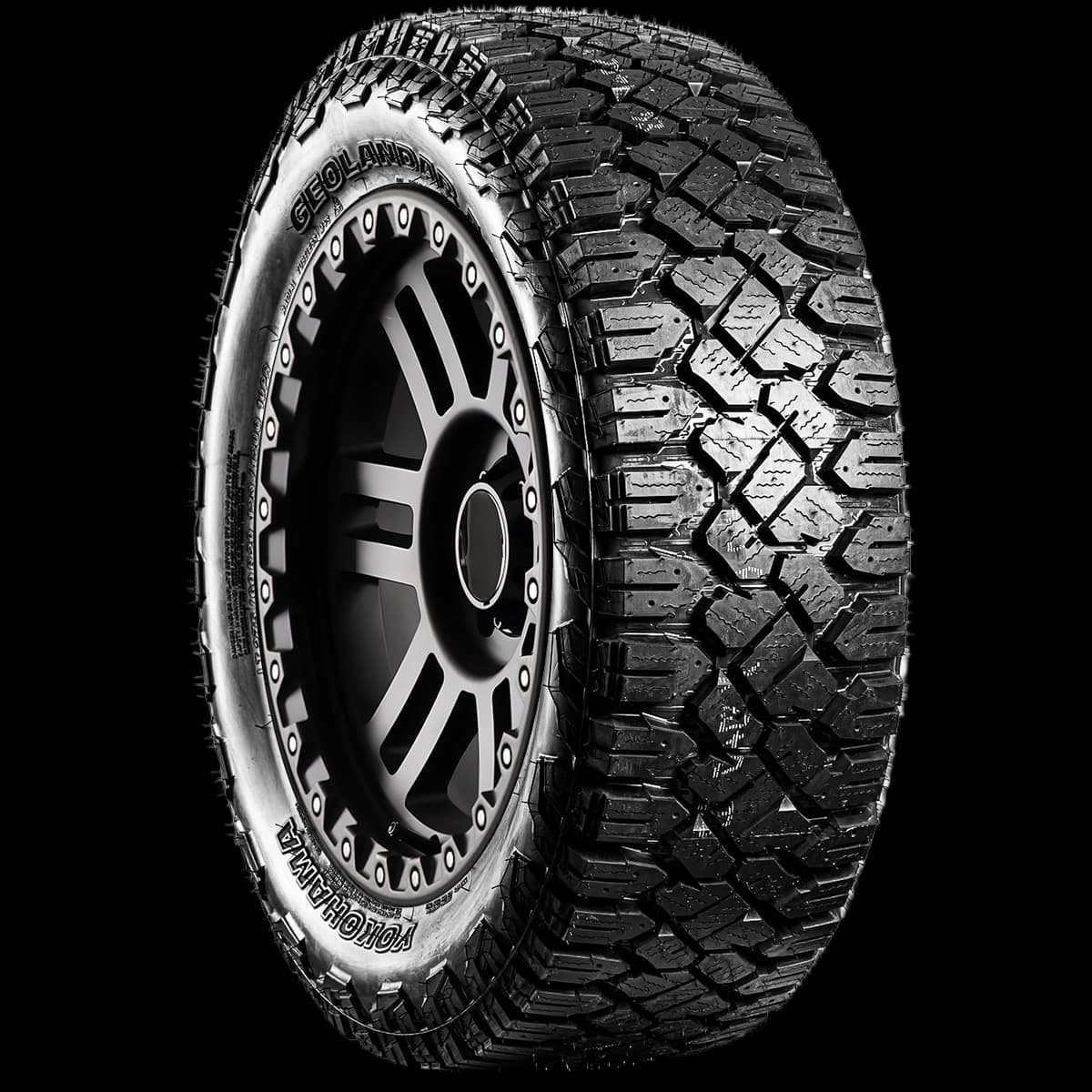Yokohama Geolandar A/T XD 20" angled tire