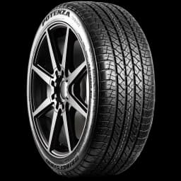 Bridgestone Potenza RE92 17" angled tire