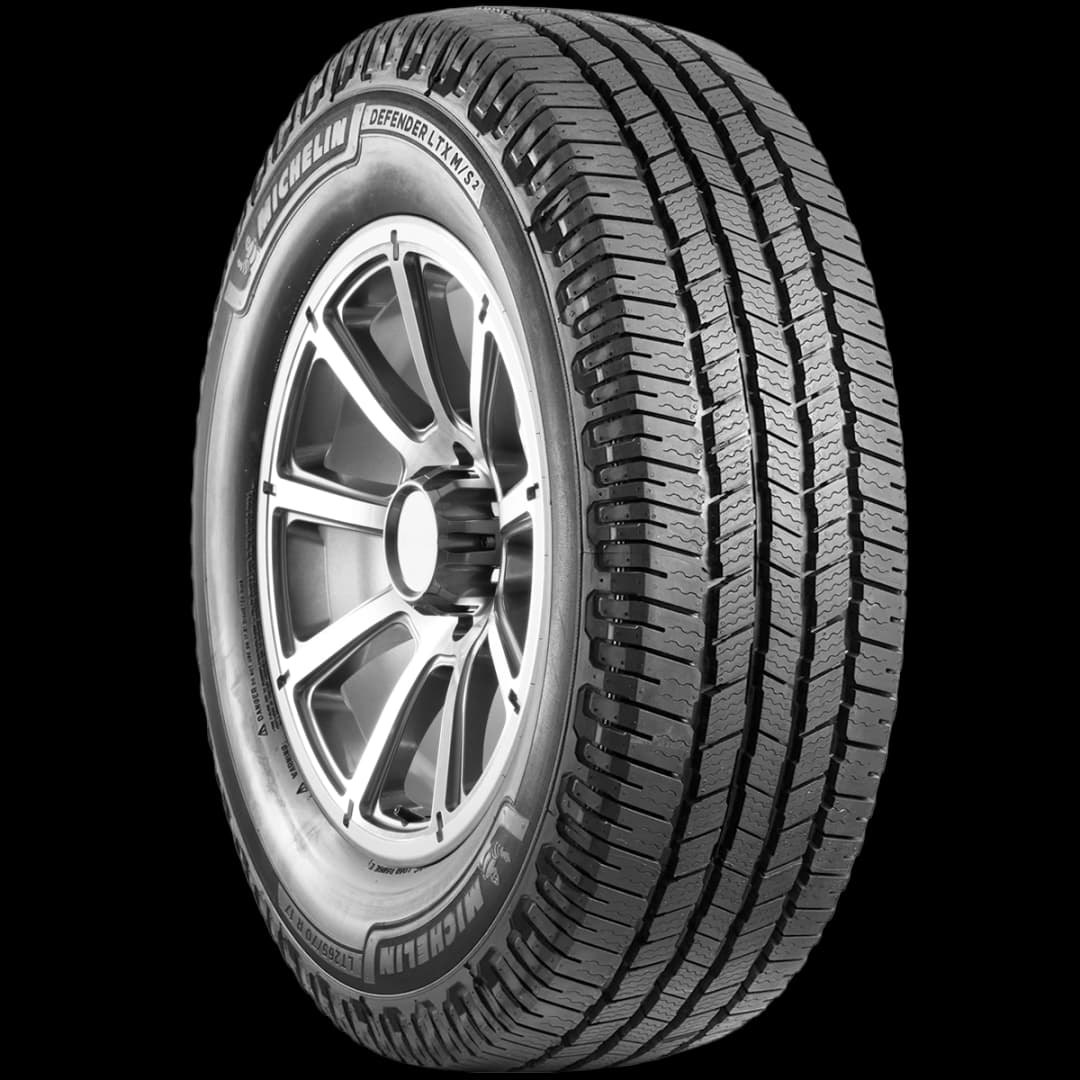 Michelin Defender LTX M/S 2 17" angled tire