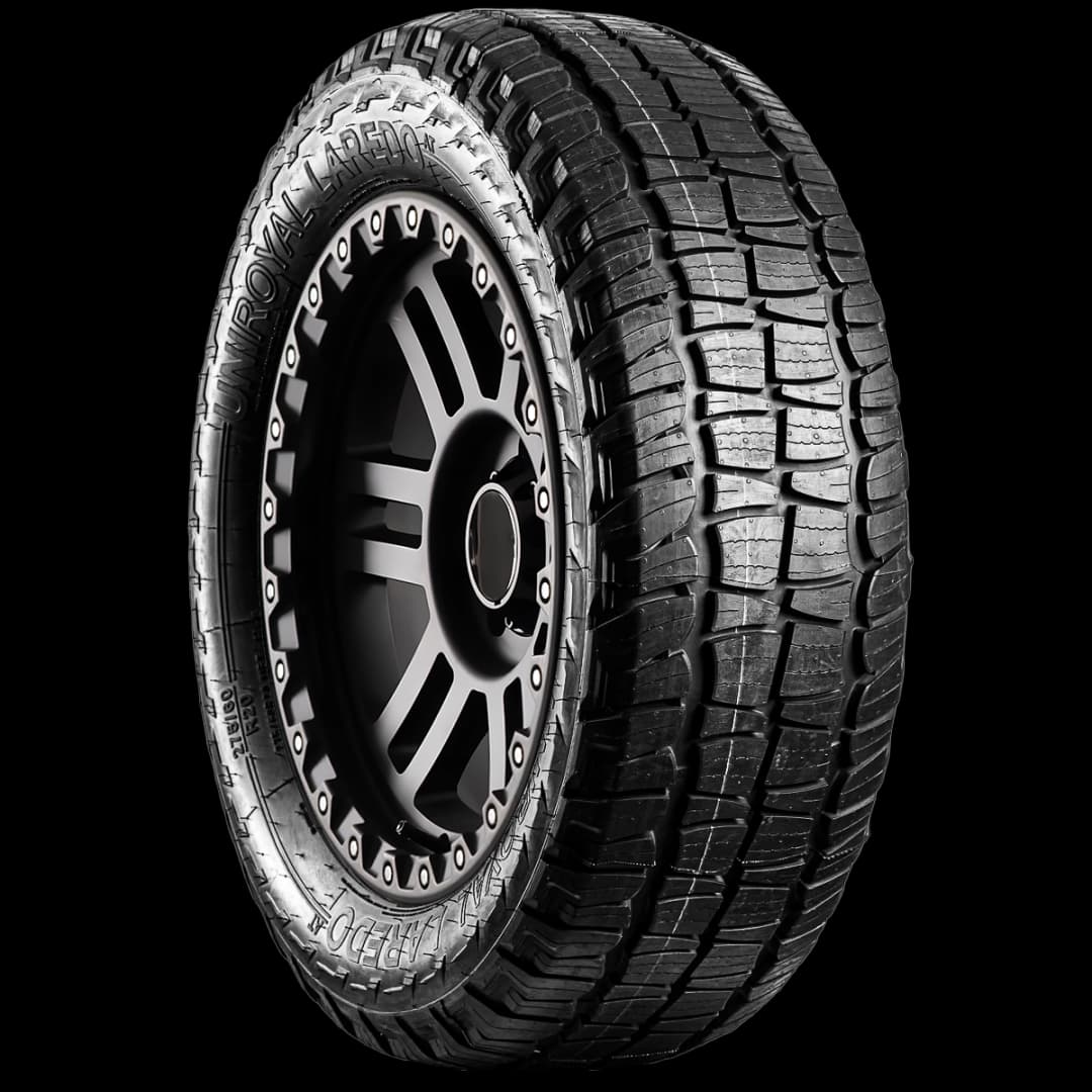 Uniroyal Laredo AT 20" angled tire