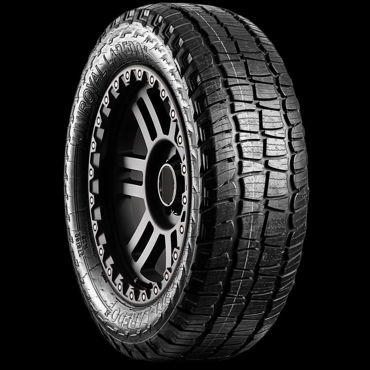 Uniroyal Laredo AT 20" angled tire