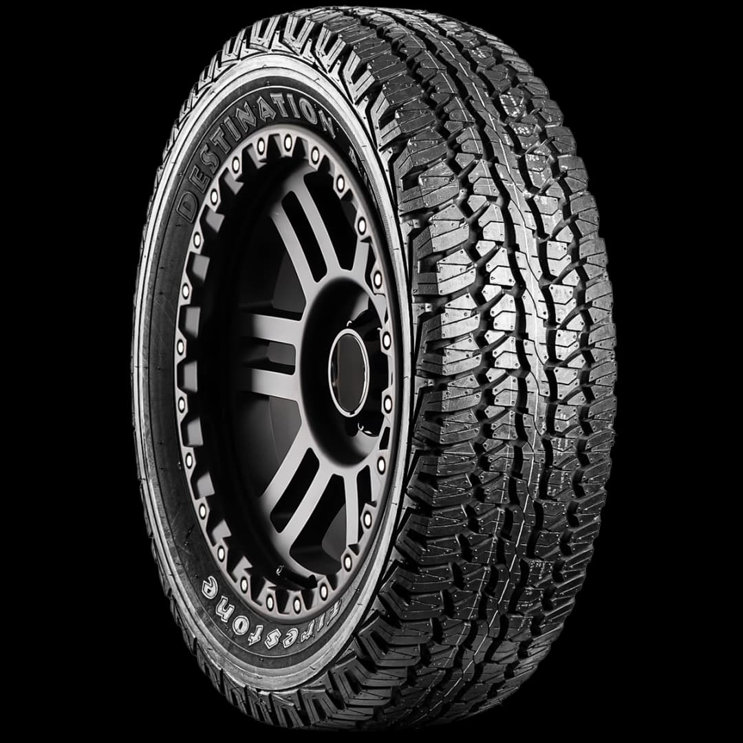 Firestone Destination AT with UNI-T 17" angled tire