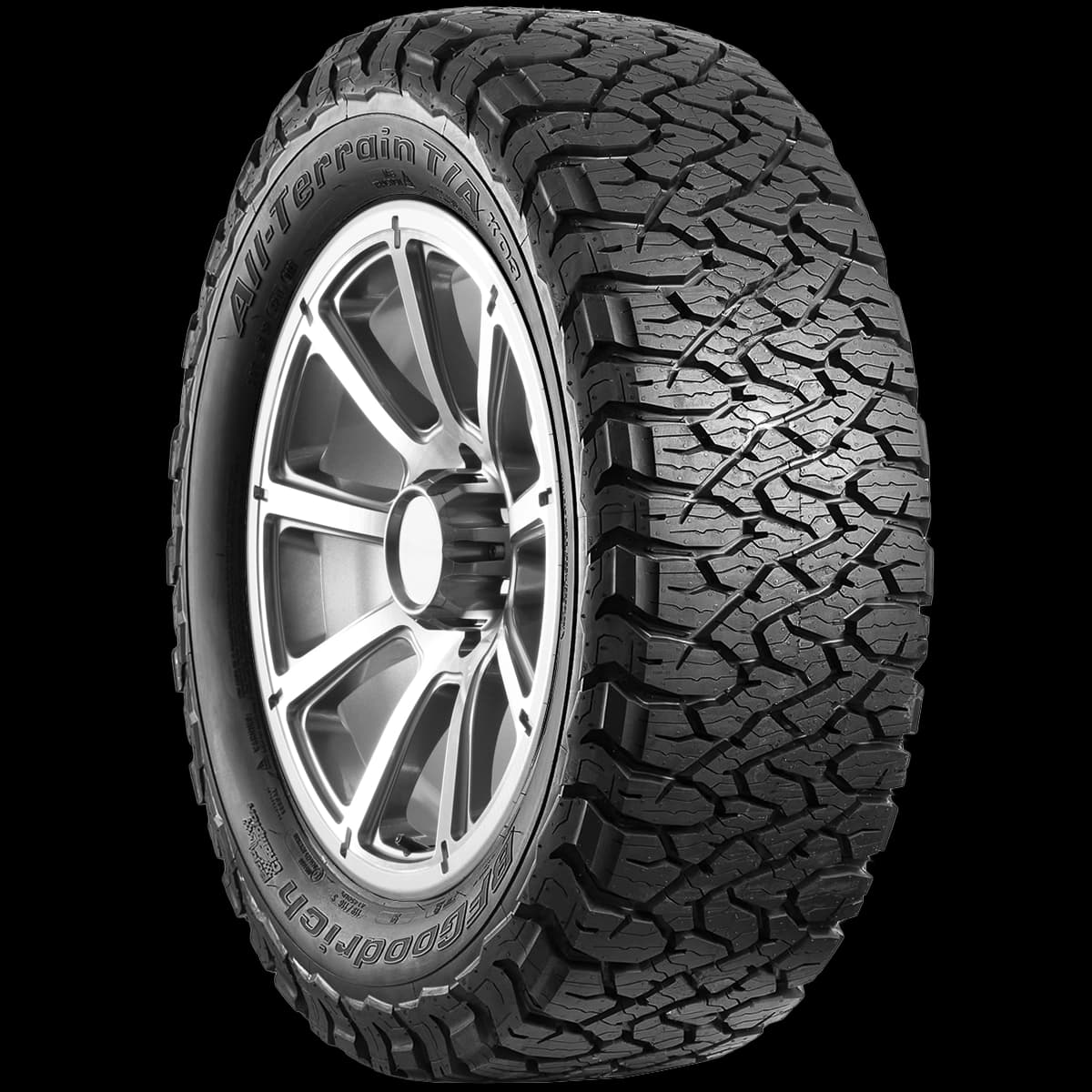 BFGoodrich All-Terrain T/A KO3 20" angled tire