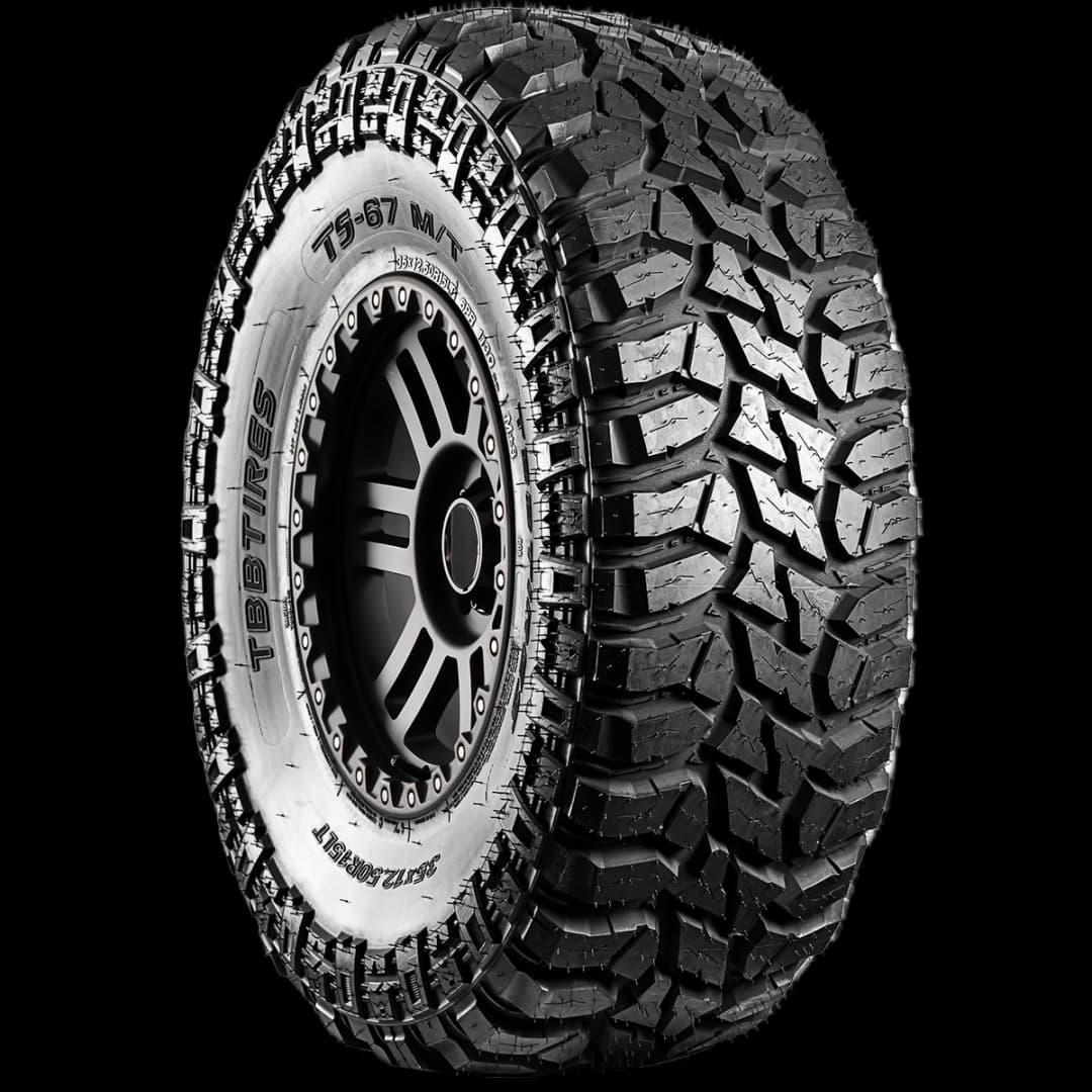 TBB TS-67 17" angled tire