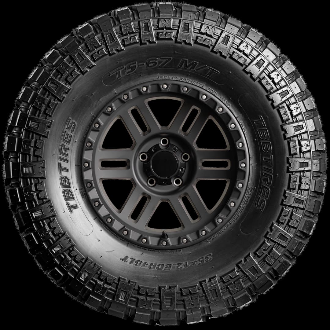 TBB TS-67 17" side tire