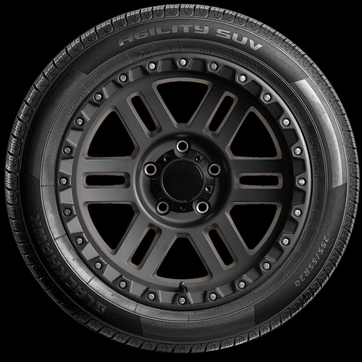 Blackhawk Agility SUV 20" side tire