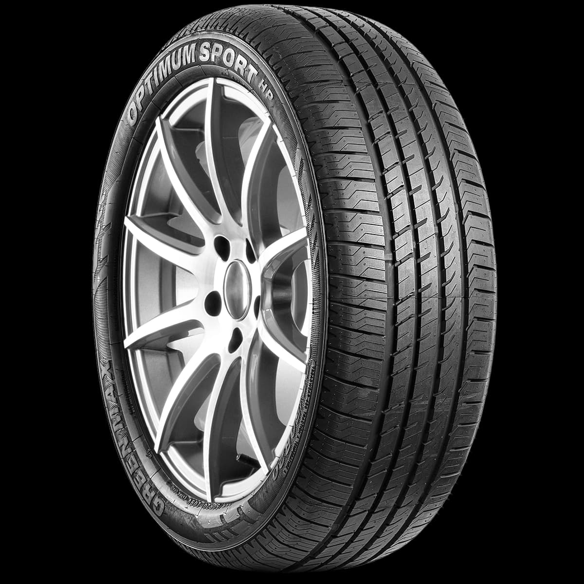 GreenMax Optimum Sport HP 20" angled tire
