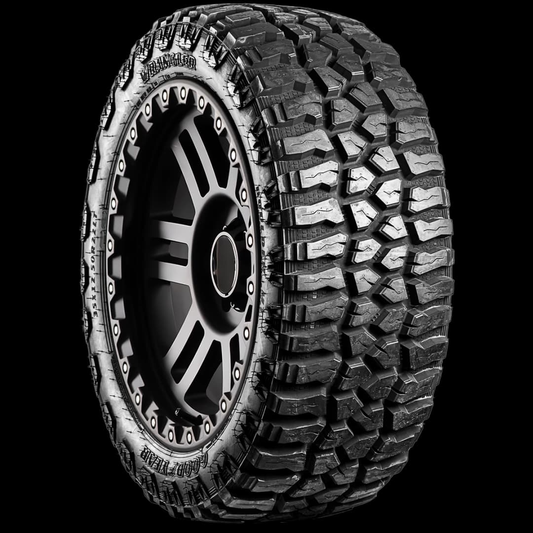 Goodyear Wrangler Boulder MT 20" angled tire