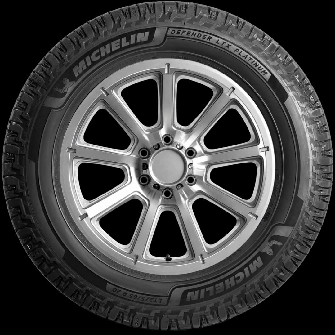 Michelin Defender LTX Platinum 20" side tire
