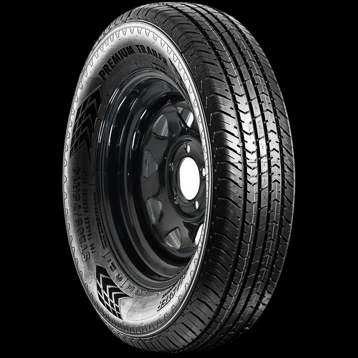 Taskmaster Premium Trailer 15" angled tire