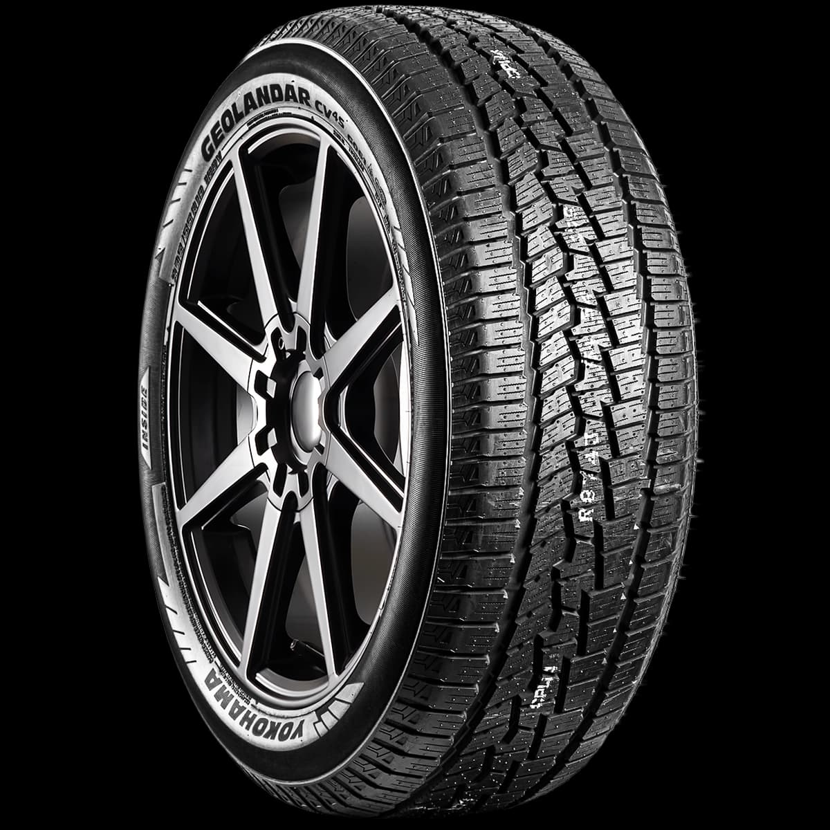 Yokohama Geolander CV 4S 17" angled tire
