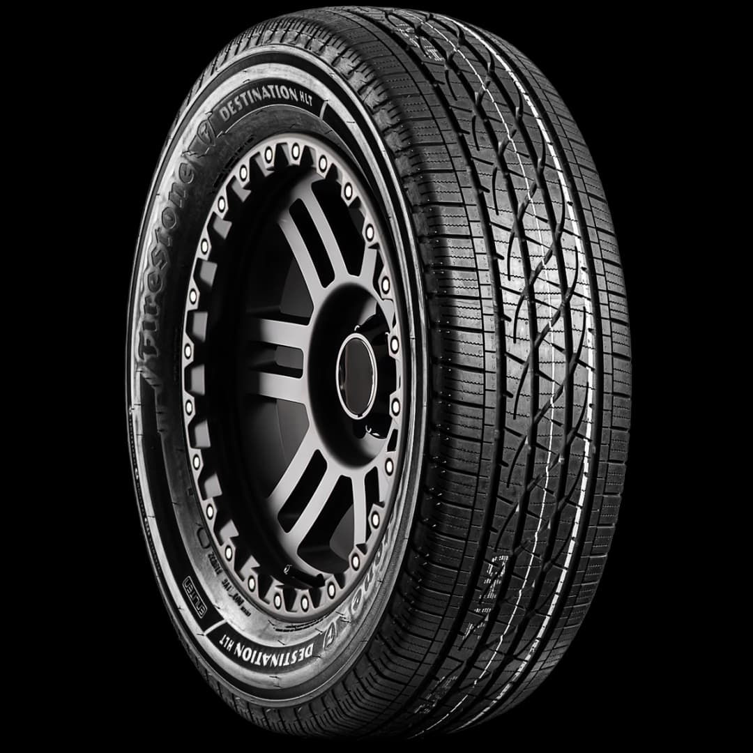 Firestone HLT 17" angled tire