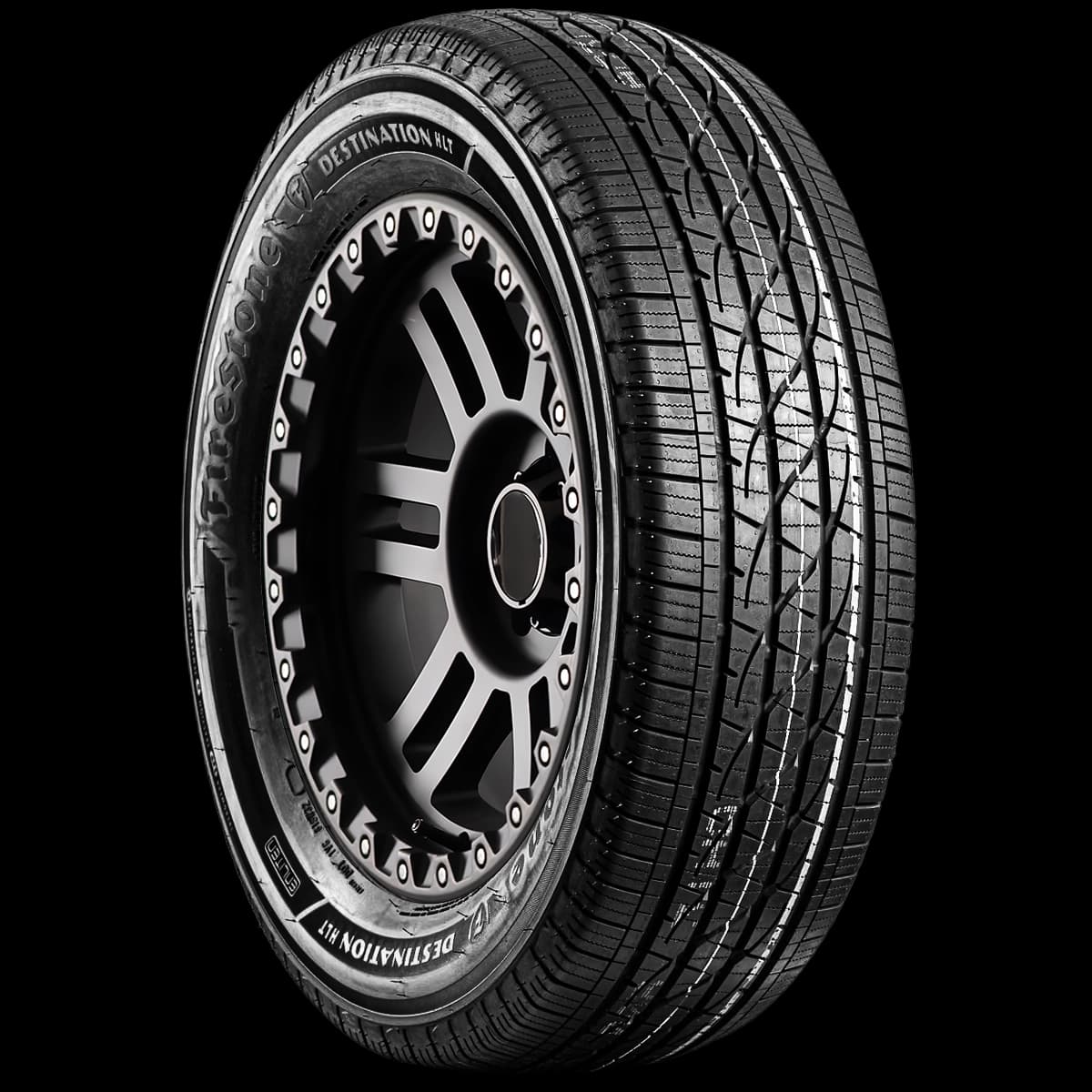 Firestone HLT 17" angled tire