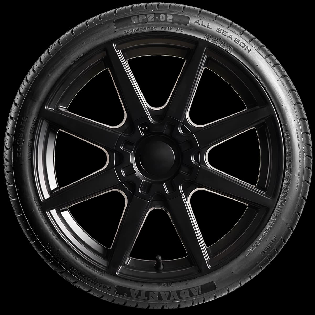 Advanta HPZ-02 20" side tire