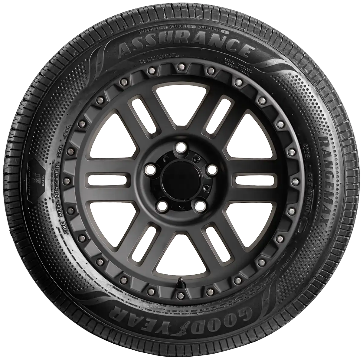 Goodyear Assurance Rangemax 17" side tire