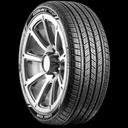 Goodyear Assurance Rangemax 20" angled tire