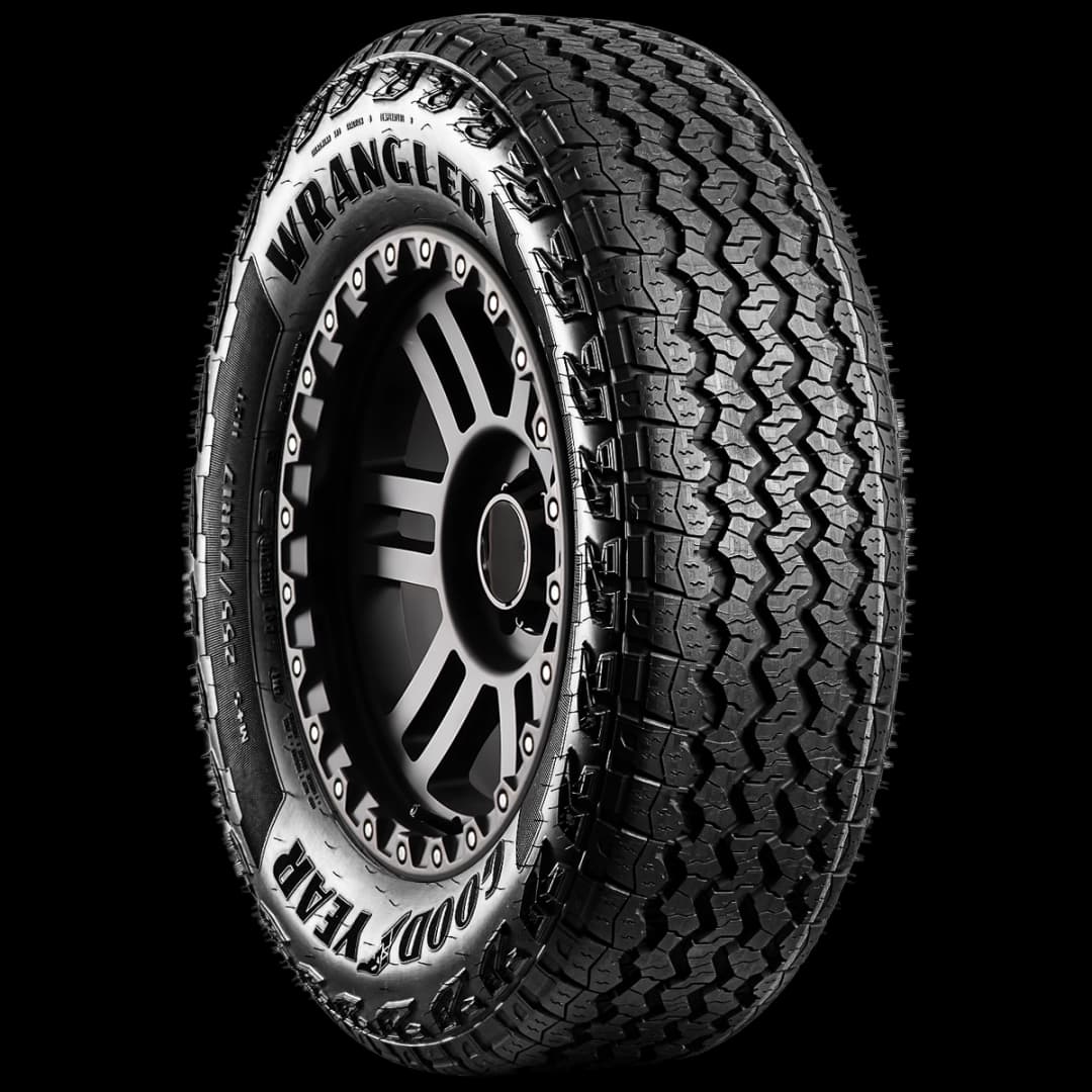 Goodyear Wrangler Territory ATS OW 17" angled tire