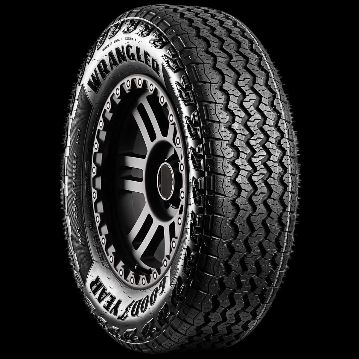 Goodyear Wrangler Territory ATS OW 17" angled tire