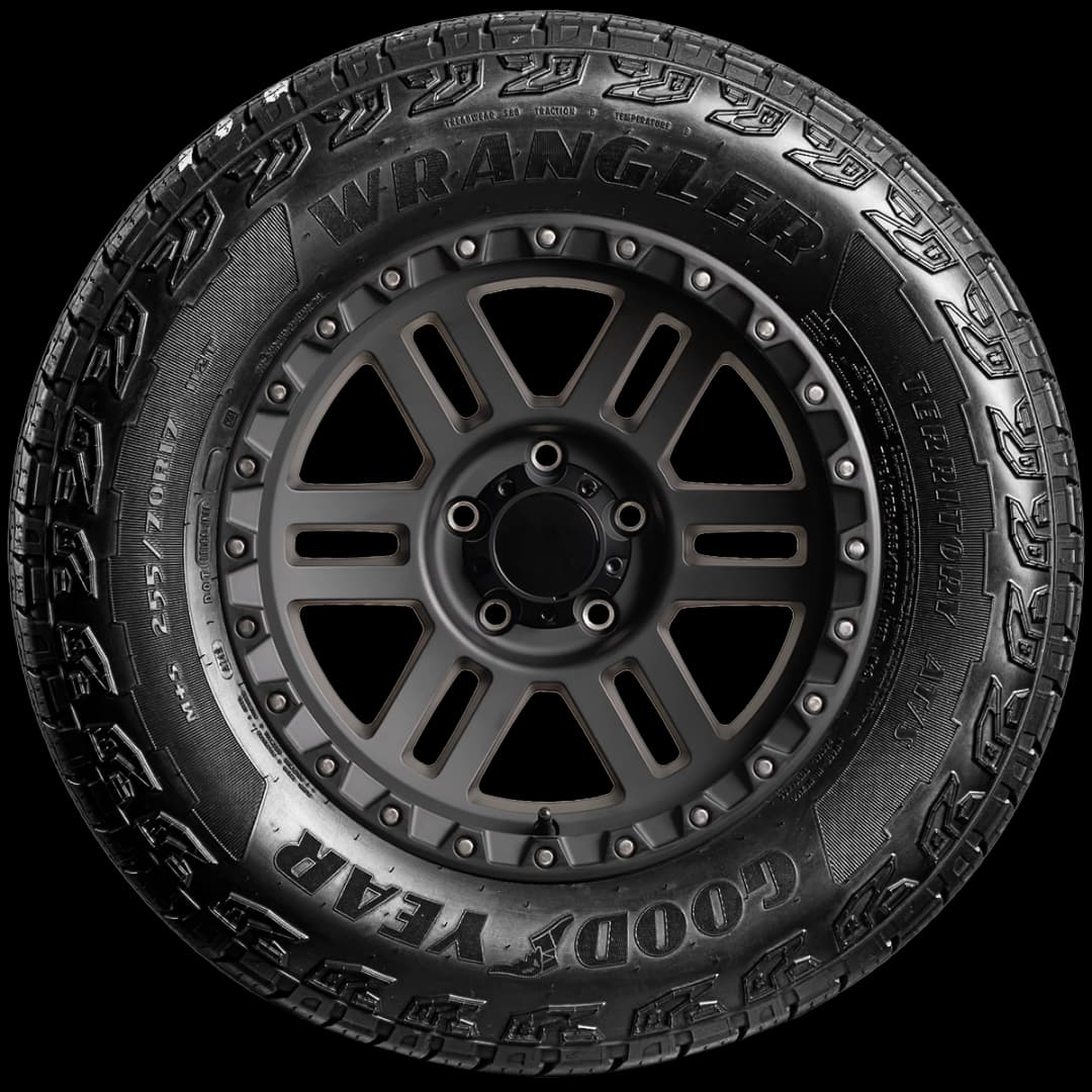 Goodyear Wrangler Territory ATS OW 17" side tire
