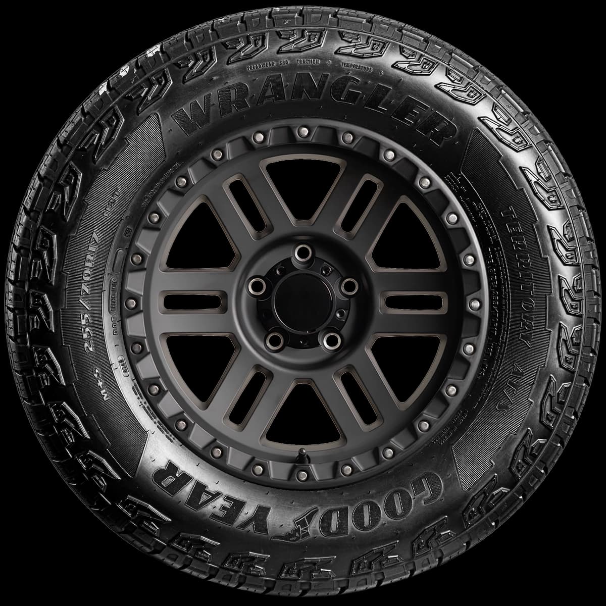 Goodyear Wrangler Territory ATS OW 17" side tire