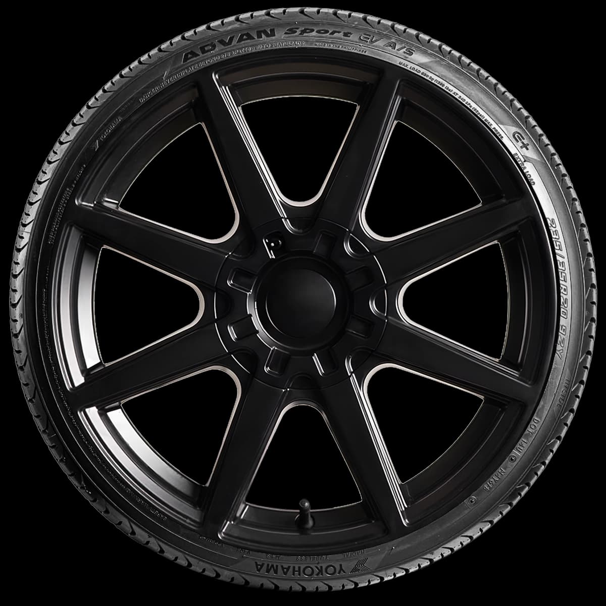 Yokohama Advan Sport EV AS 20" side tire