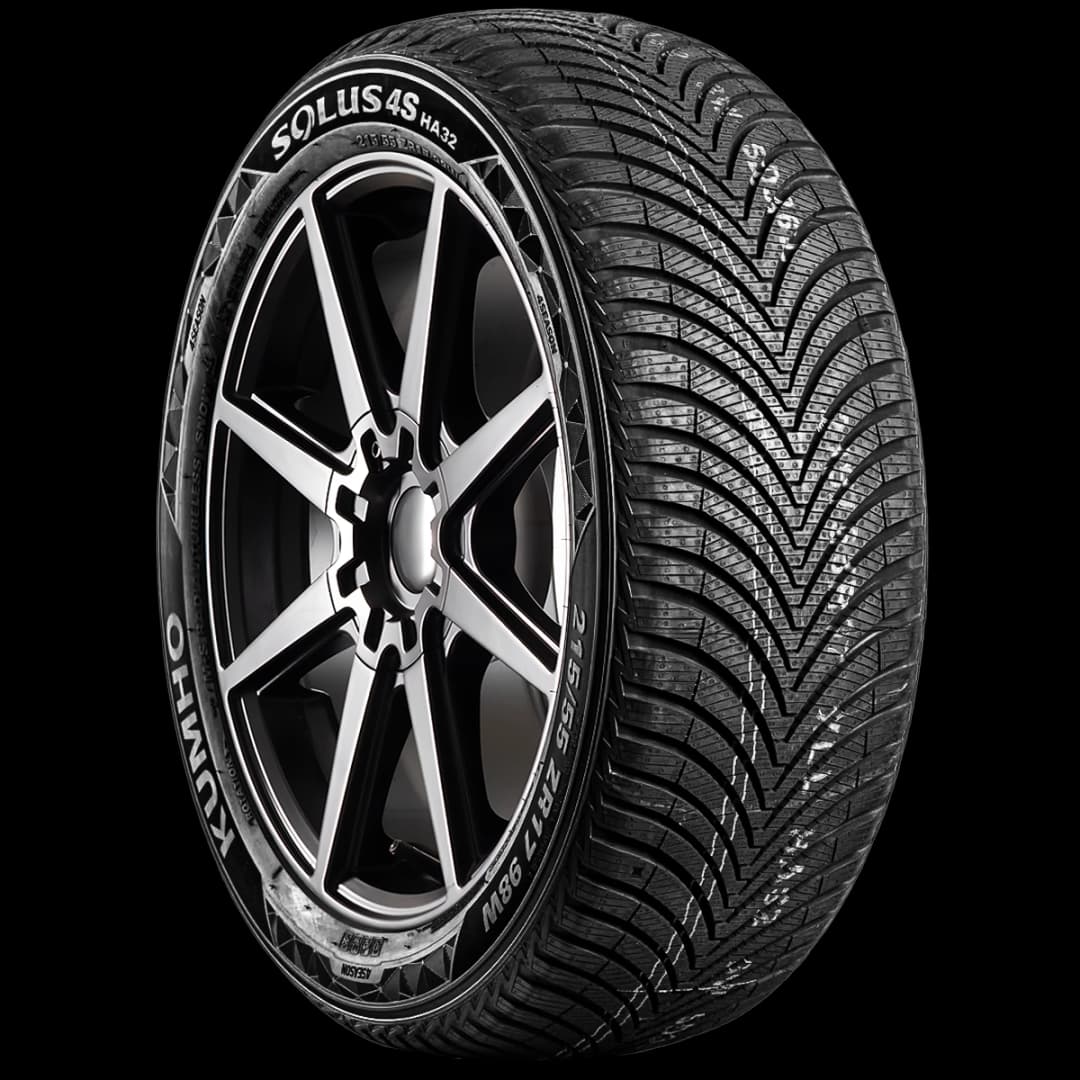 Kumho Solus HA32 17" angled tire