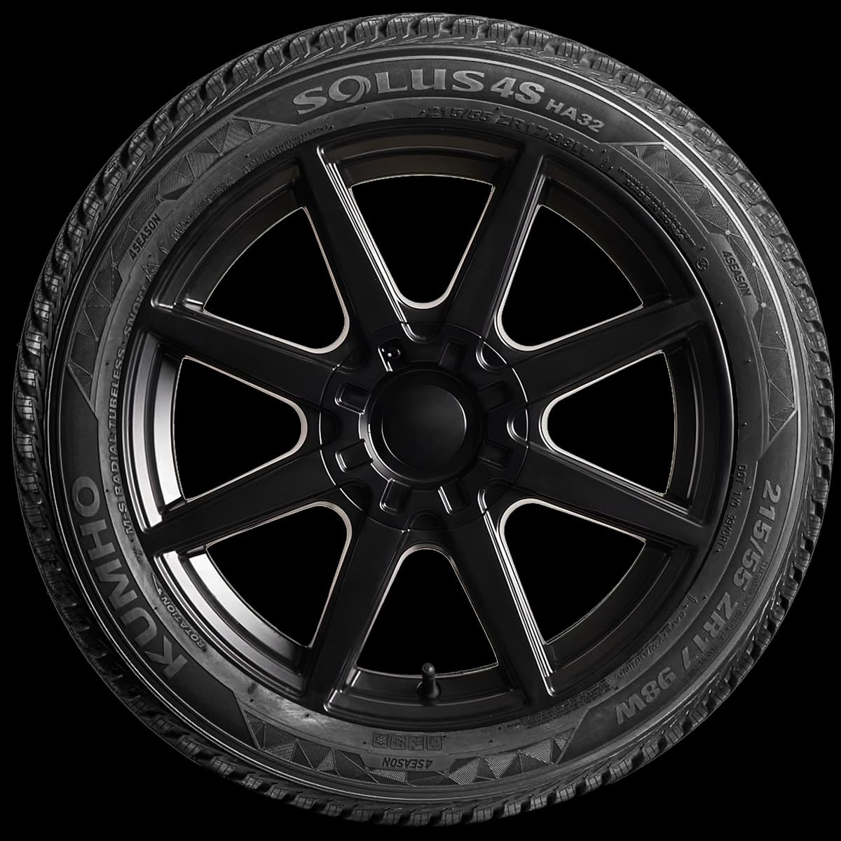 Kumho Solus HA32 17" side tire