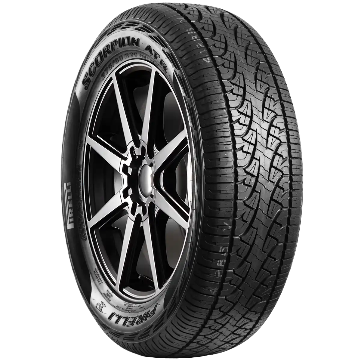 Pirelli Scorpion ATR 17" angled tire