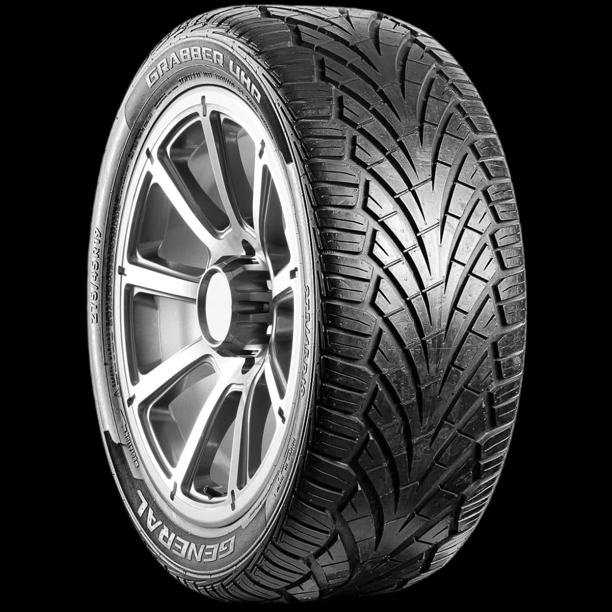 General GRABBER UHP 20" angled tire