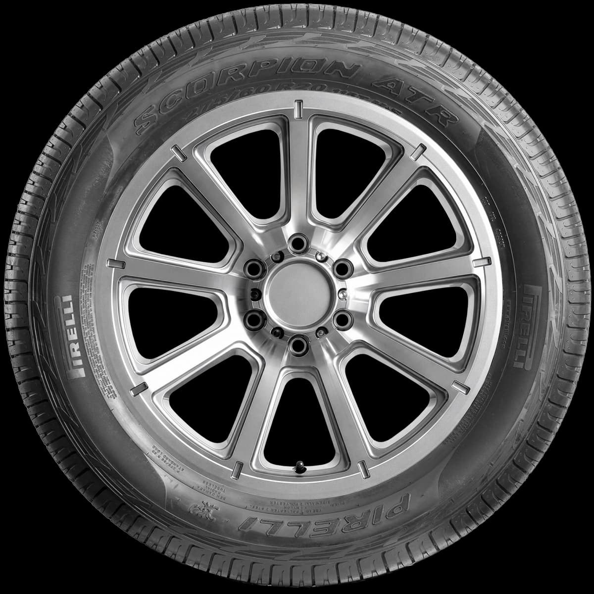 Bridgestone Dueler H/T D684 II 20" side tire
