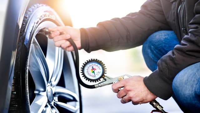 The tire pressure of your vehicle’s tires is an essential factor in your car's overall safety and performance. Maintaining the correct tire pressure will help your vehicle run more efficiently, save gas money, and maximize your tires' lifespan.